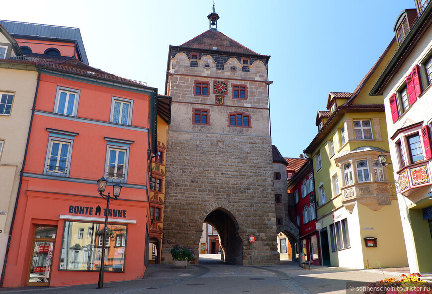 Водяной замок и самый старый город Баден-Вюртемберга
