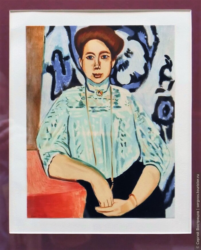 Мадам Грета Молль, 1908. Литография 1954 г., Париж, Франция.
Подлинник: масло, холст, 93×73 см. Национальная галерея, Лондон.
