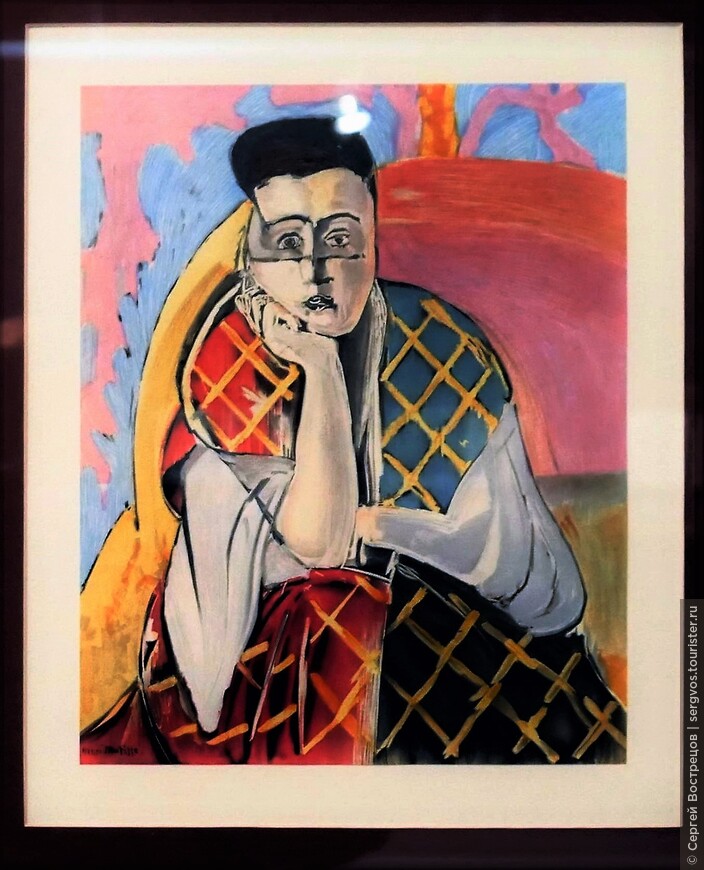 «Женщина с вуалью», 1927. Литография 1954 г., Париж.
Подлинник: 62×50. Музей современного искусства (МоМА), Нью-Йорк.
