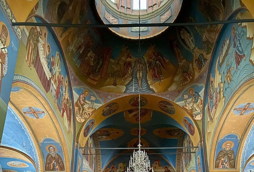 Росписи сводов собора