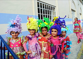 Детский карнавал в Мериде