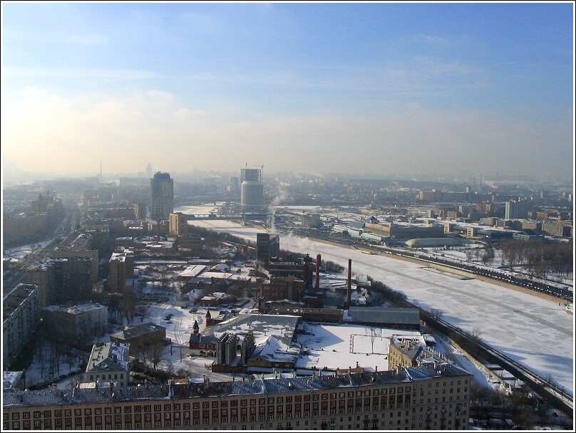 Москва, Рязань и Калуга в -15°С