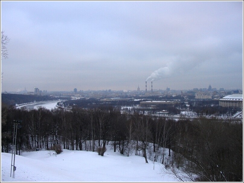 Москва, Рязань и Калуга в -15°С