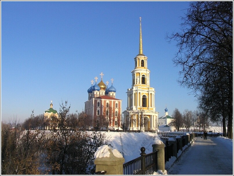 Москва, Рязань и Калуга в -15°С