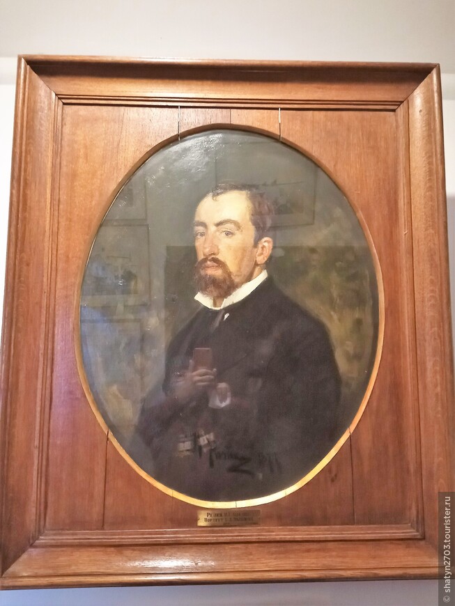 Илья Репин Портрет Поленова 1877 год