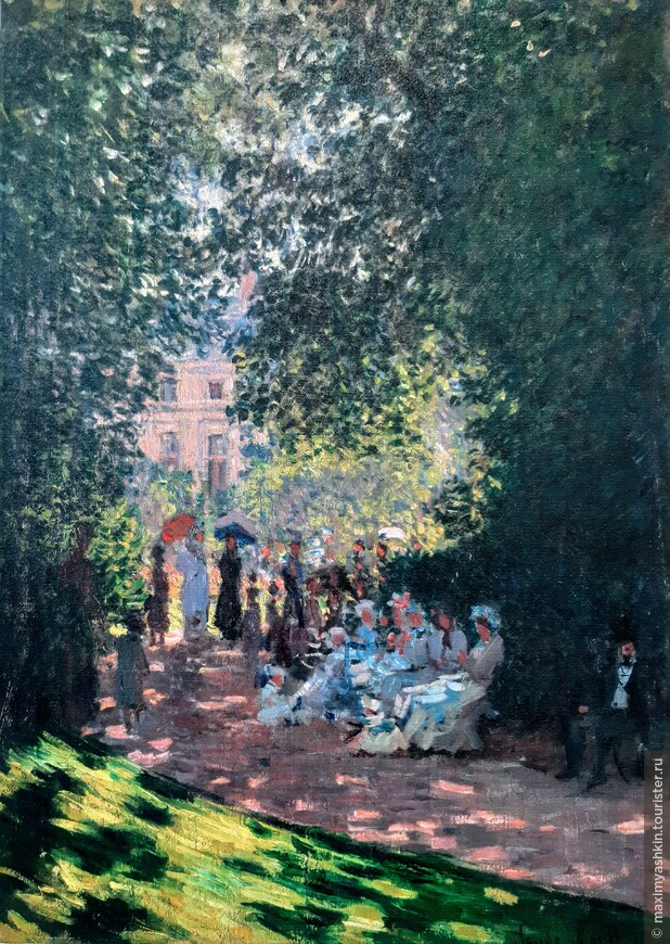 Парк Монсо, 1878 г.