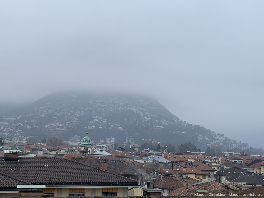 Итальянская Швейцария — Тичино. Туманный Лугано