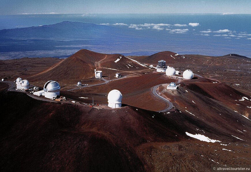 Фото 21. Обсерватория на Мауна Кеа. Источник: Prezentacii.org