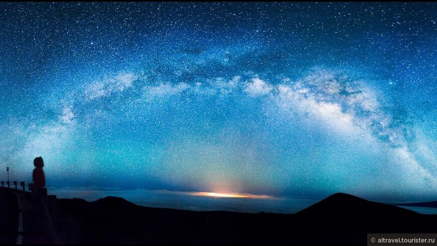 Фото 29. Звездное небо с Мауна Кеа. Источник: imgur.com