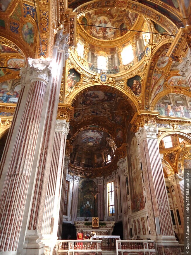 Базилика Сантиссима Аннунциата в Генуе — потрясающее великолепие!