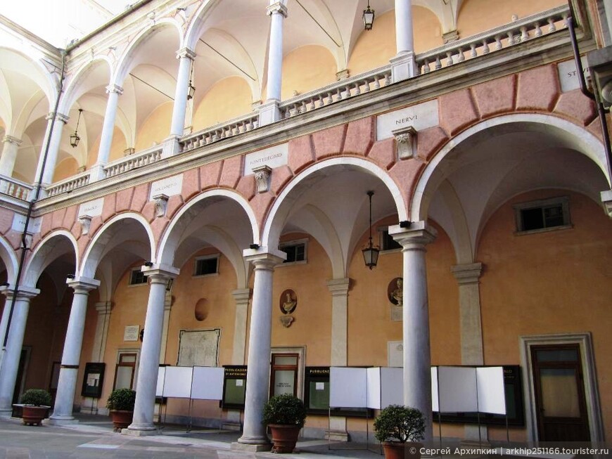 Палаццо Дория-Турси в Генуе — объект Всемирного наследия ЮНЕСКО