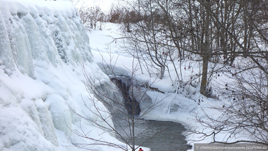 Удмуртия. Рукотворный водопад на реке Старая Кенка