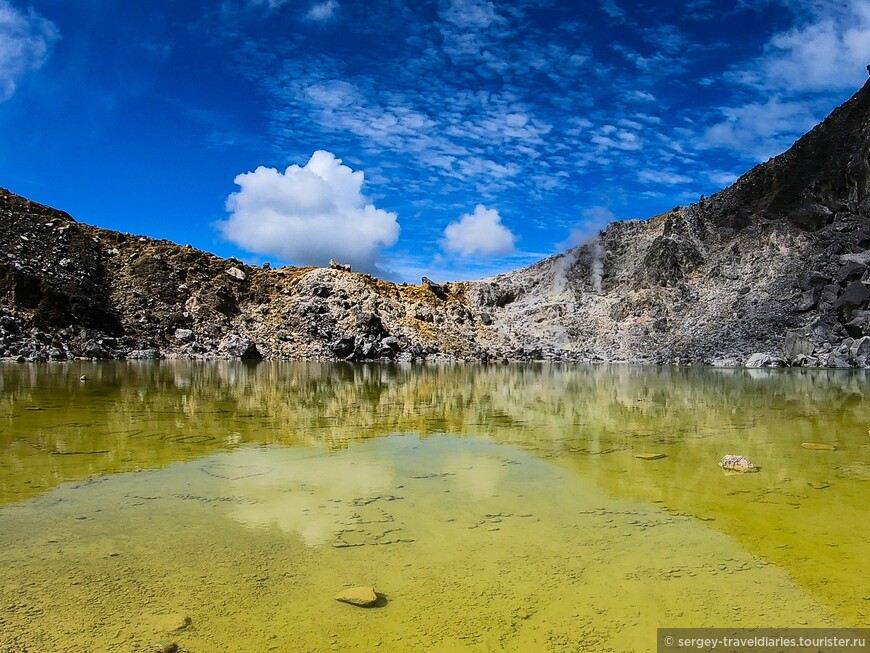 Самый «лёгкий» вулкан Индонезии