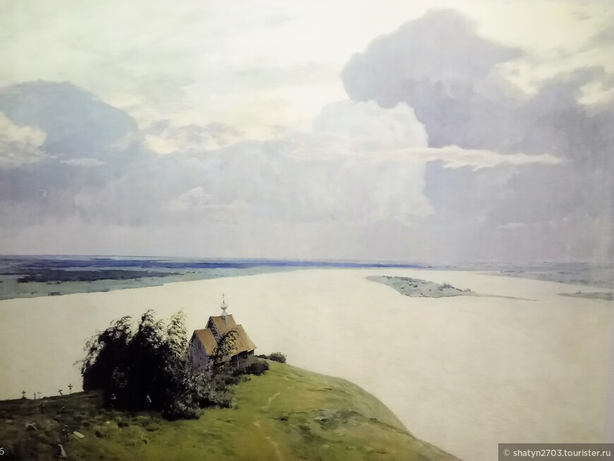 Исаак Левитан Над вечным покоем 1894 год, фото из интернета