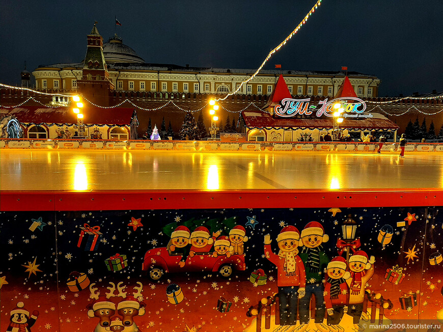 В столицы на новогодних каникулах. Москва