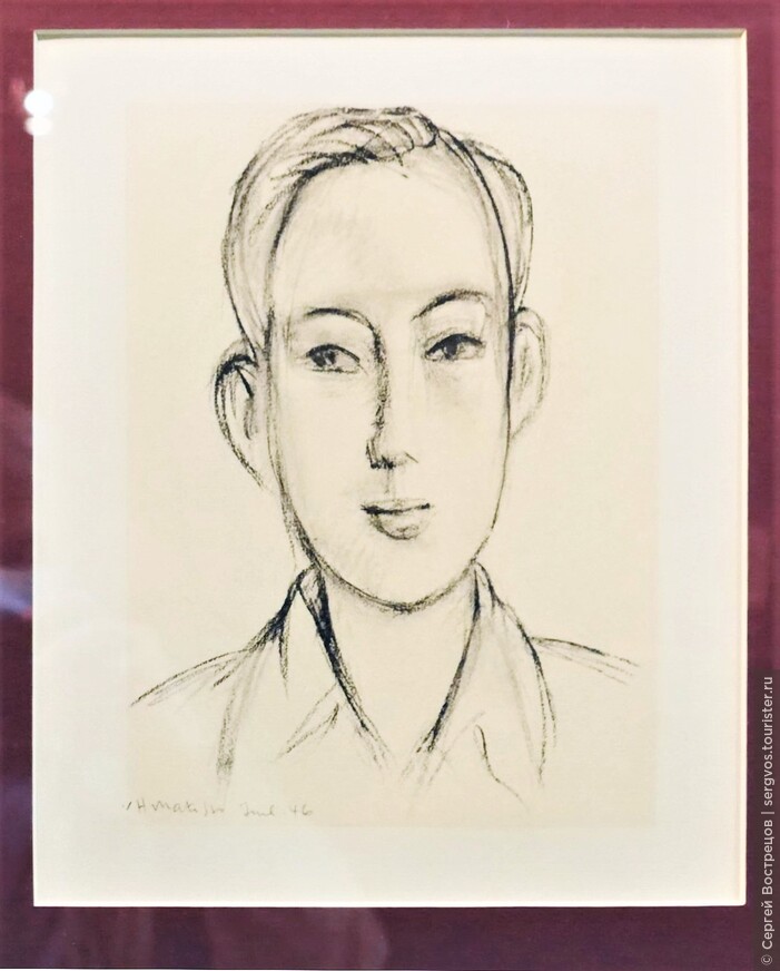«Поль Матисс», 1947. Литография 1954 г., Париж.