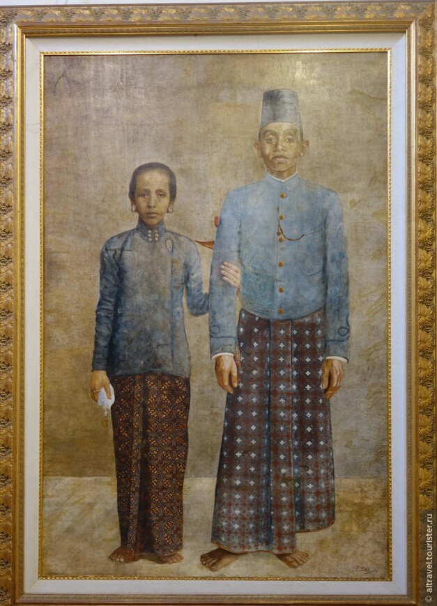 Фото 7. Индонезийский портрет: Яванский джентльмен с женой