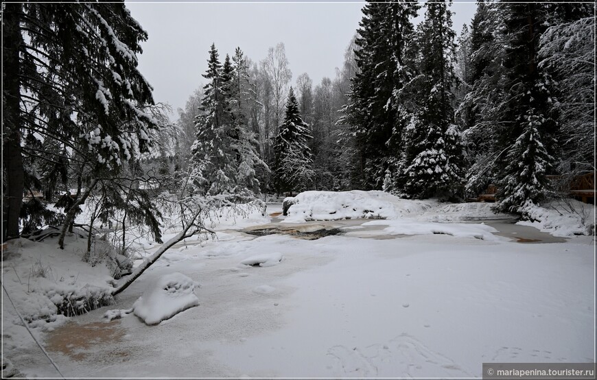 Эко-тропа вокруг водопада Ахвенкоски (Карелия)