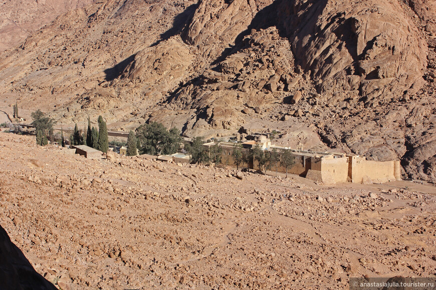 Один из древнейших на Земле — монастырь святой Екатерины на горе Синай 