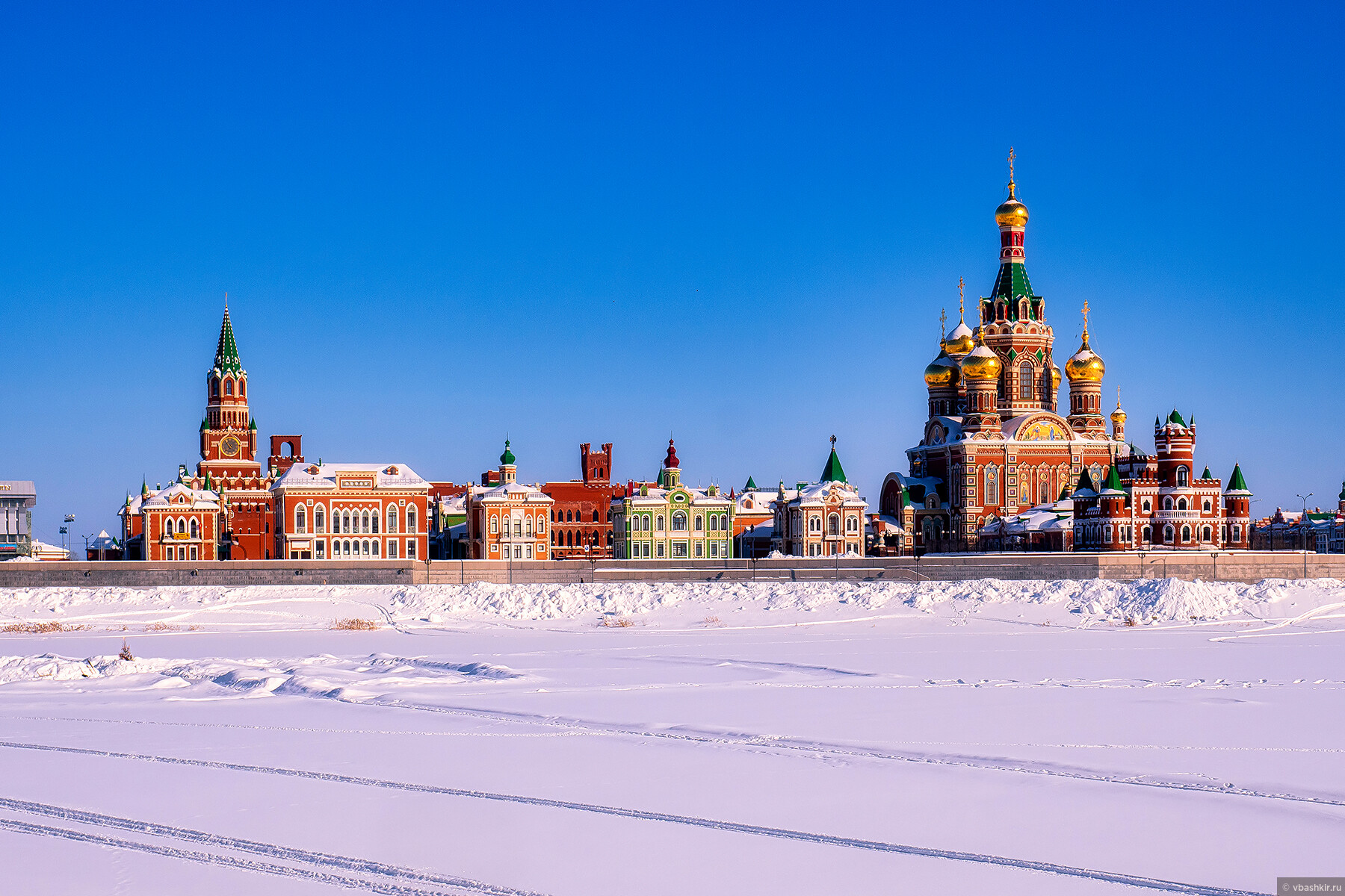 Зимняя Йошкар Ола Фото