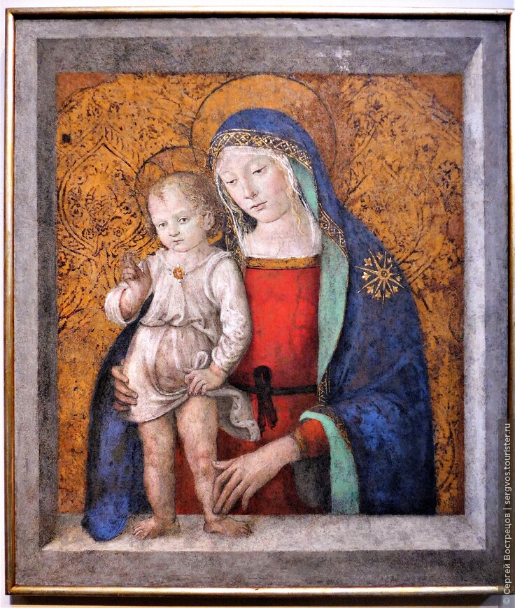 Пинтуриккио (1454-1513). Мадонна с младенцем. Дата создания неизвестна.