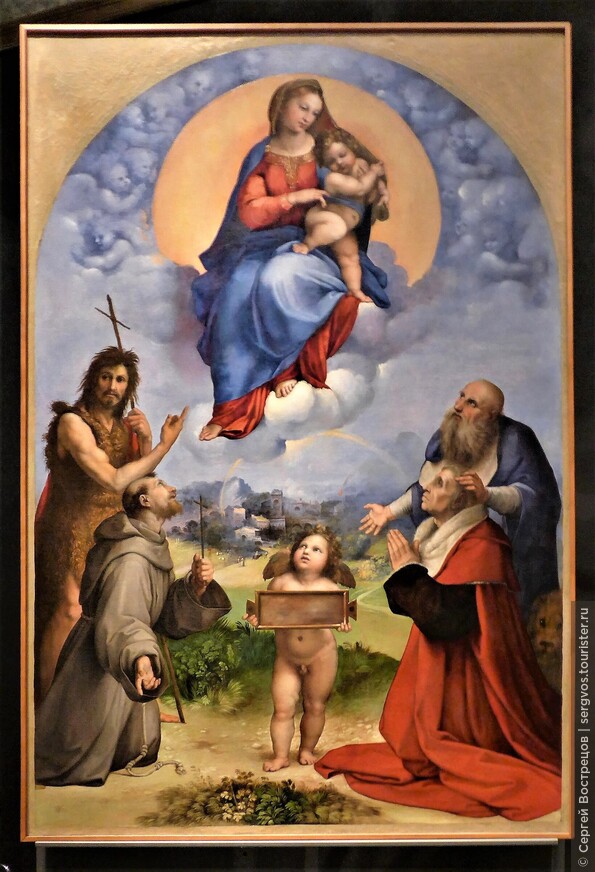 Рафаэль Санти (1483-1520). «Мадонна ди Фолиньо», 1511.