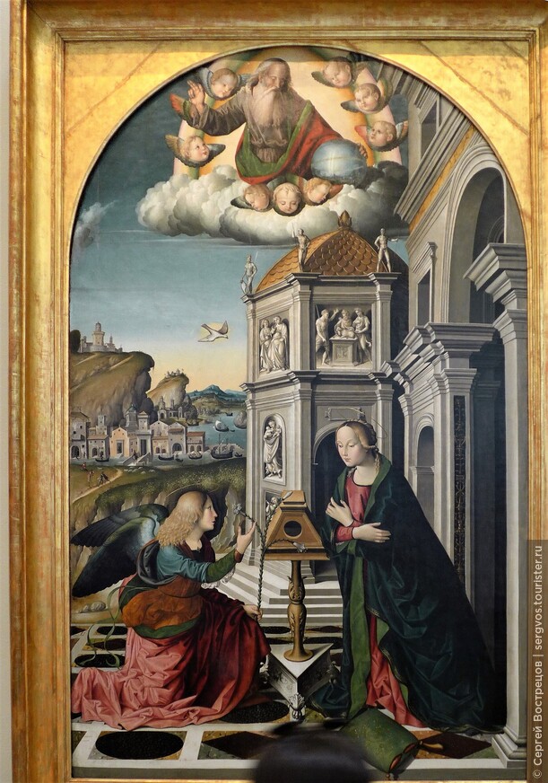 Марко Пальмеццано (1460-1539). «Благовещение», 1522-1524.