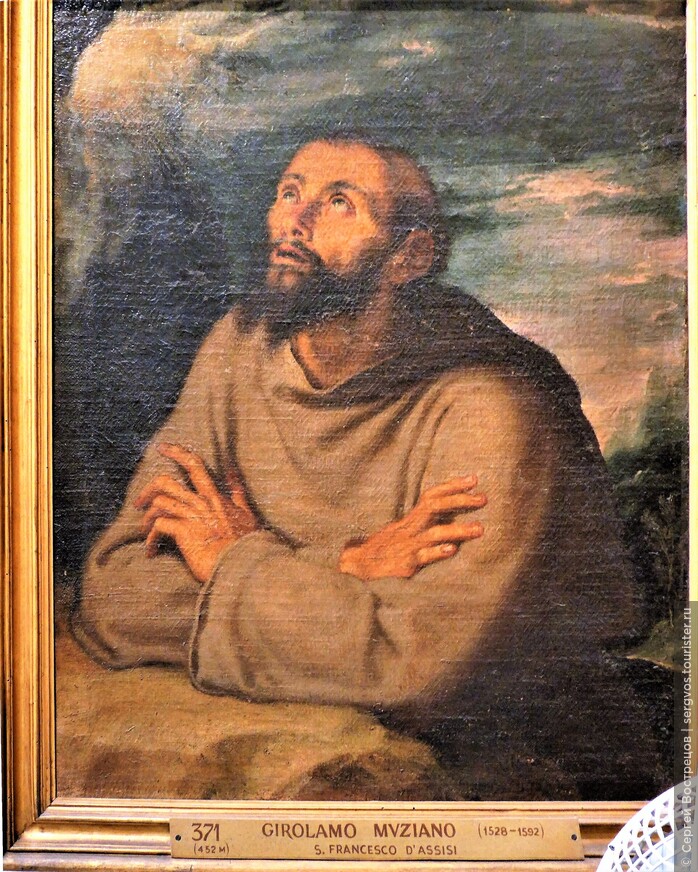 Джироламо Муциано (1528-1592). Святой Франциск Ассизский.