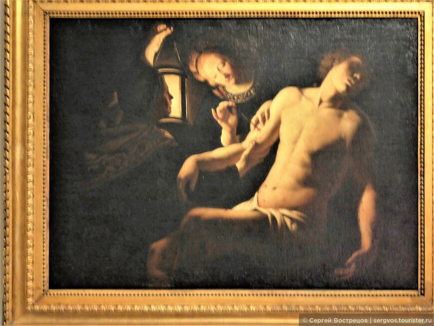 Трофим Биго (1579-1650). Ирина врачует раны Св. Себастьяна (1620-1634).