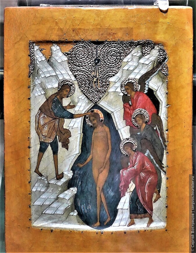 Крещение Христа. Предположительно – Новгород, XV-XVI век.