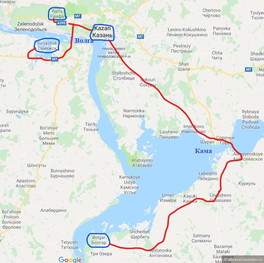 Карта руси свияжск