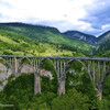 Знаменитый арочный мост Джурджевича через каньон Тары, Черногория