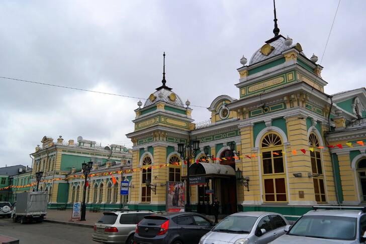 Ж/д вокзал Иркутска