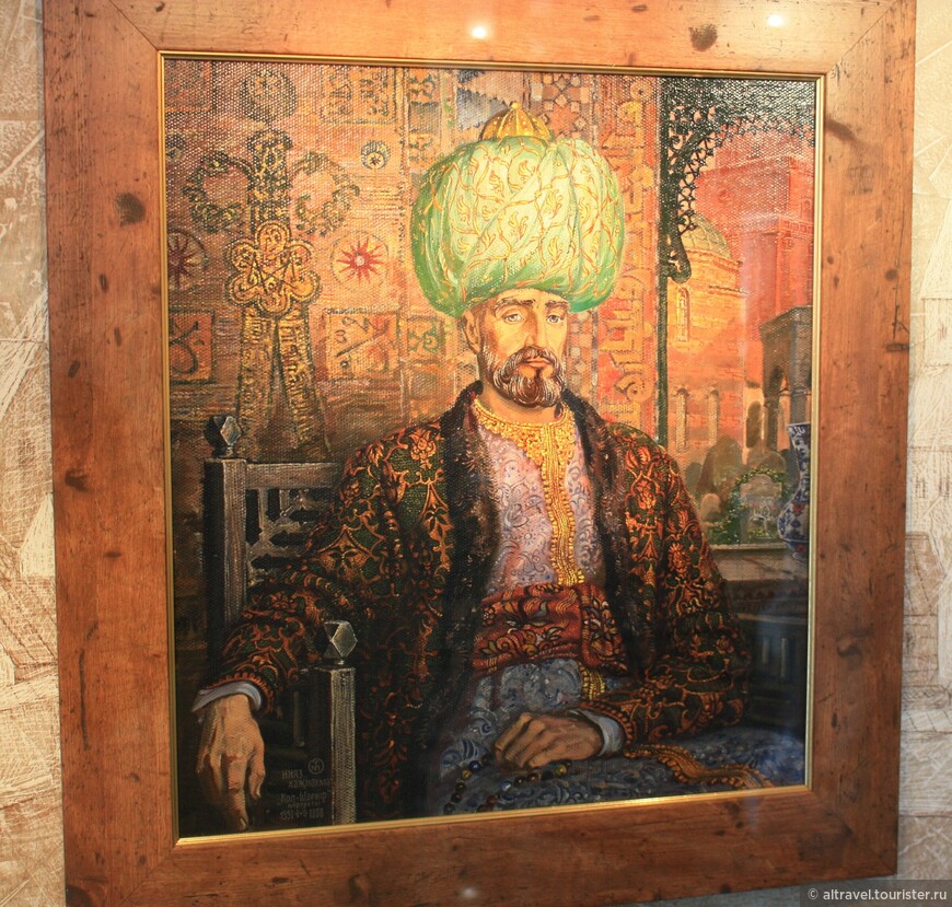 Фото 25. Имам Кул-Шариф (картина из музея исламской культуры при мечети)