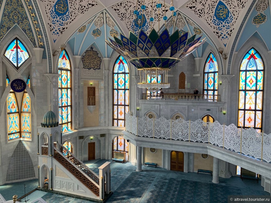 Фото 28. Внутреннее убранство мечети Кул-Шариф