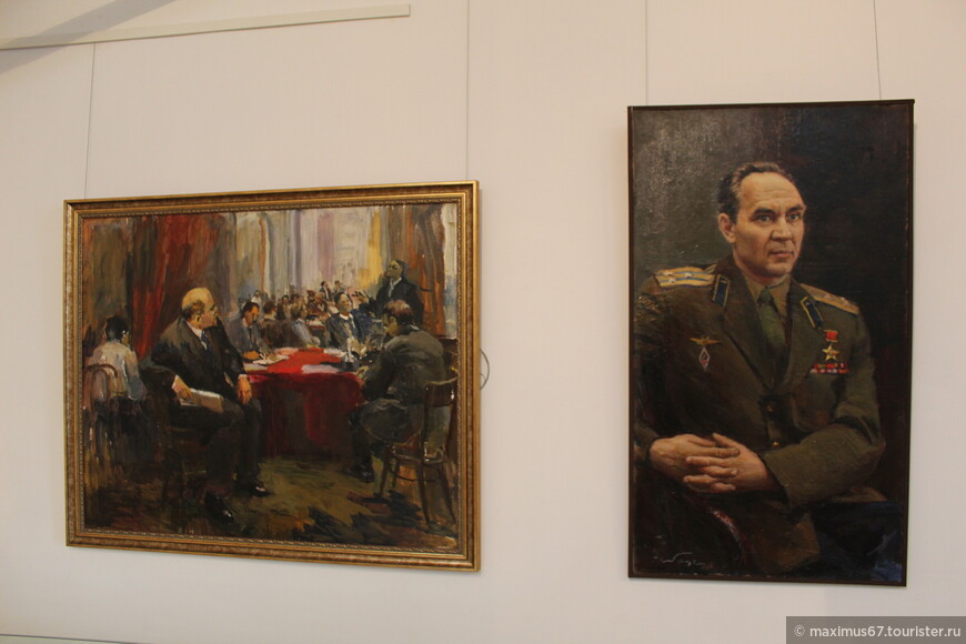 Мастерская художника, создававшего образы Ленина, Сталина, Хрущёва и Брежнева