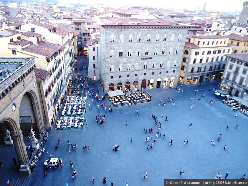 Площадь Синьории — историческое сердце средневековой Флоренции