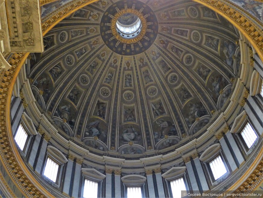 Главный купол Собора Св. Петра в Ватикане