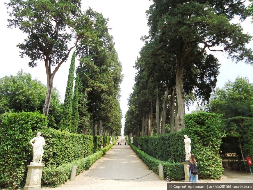 Сады Боболи при дворце Питти во Флоренции — один из лучших парковых ансамблей Ренессанса 16-17 века