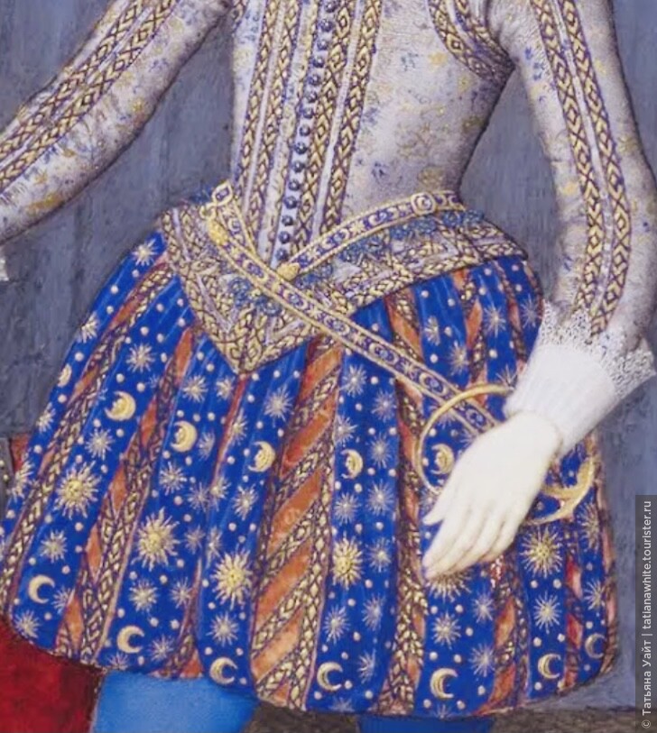 Мужской Костюм английских модников-франтов эпохи Ренессанса.