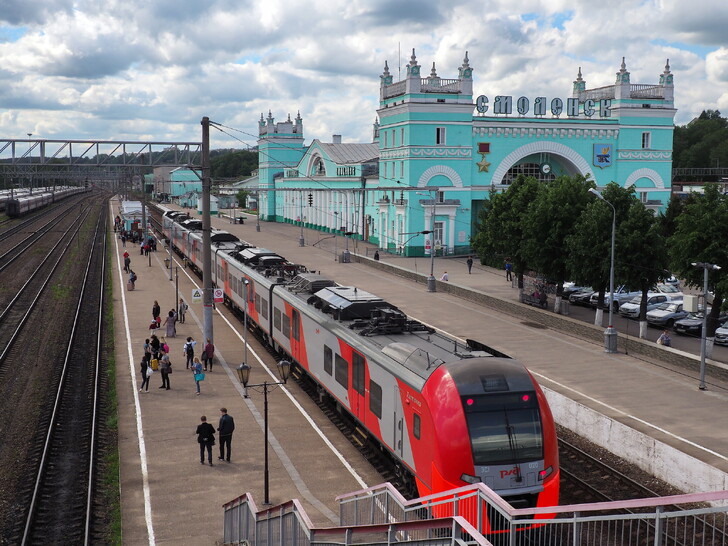 Железнодорожный вокзал Смоленска