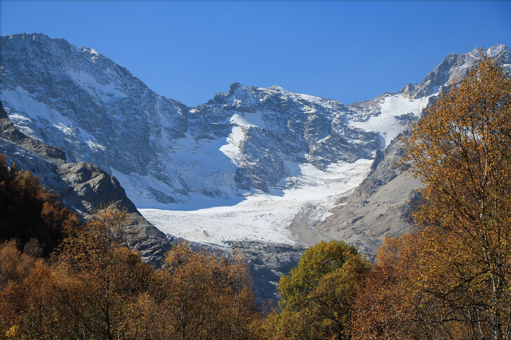 Северная Осетия. Ледник Тана-Цете.