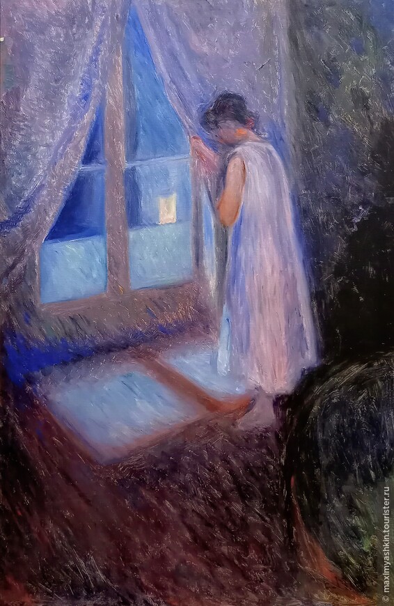Девушка у окна, 1893 г.