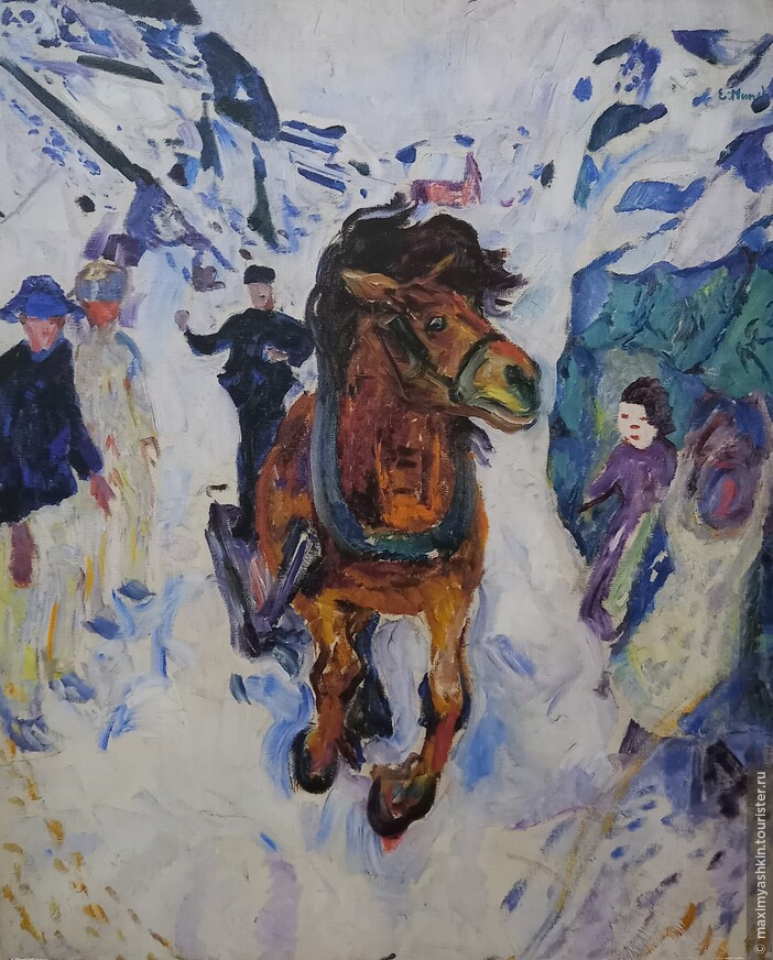 Скачущая лошадь, 1912 г.