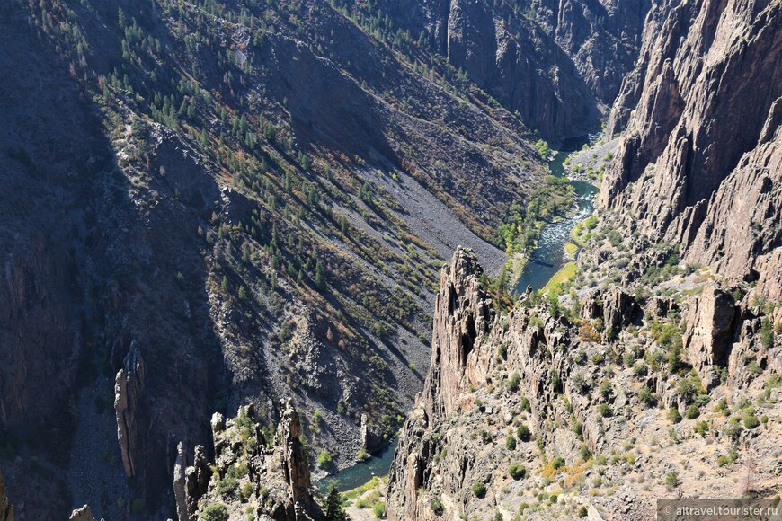 Колорадо: Национальный парк «Чёрный каньон Ганнисона»