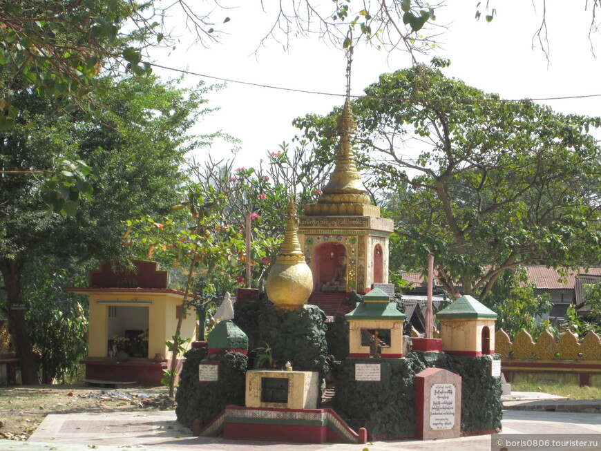 Красивая пагода с музеем внутри