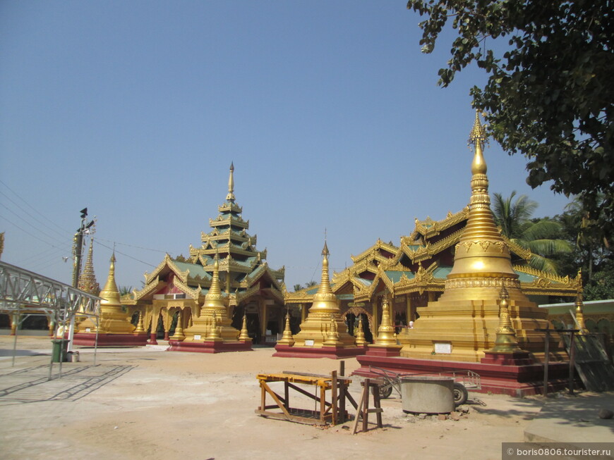 Шве Сан До — большая и красивая пагода в центре Таунгу