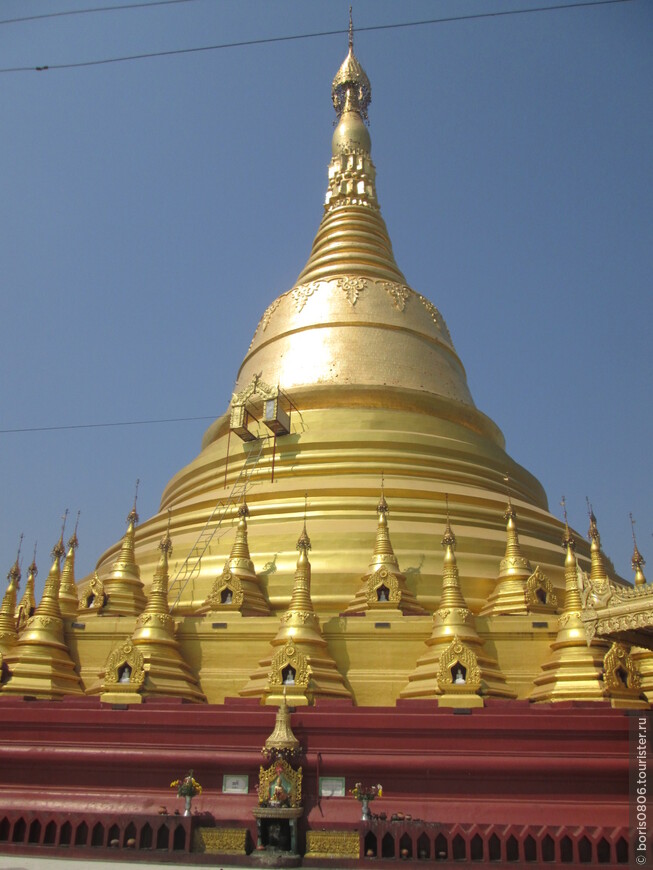 Шве Сан До — большая и красивая пагода в центре Таунгу