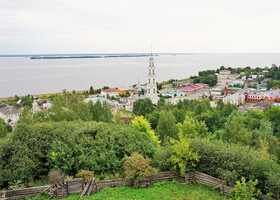 Вид на город с Предтеченской горы.