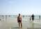 Остров Лидо и его городской пляж Венеции на Адриатическом море
